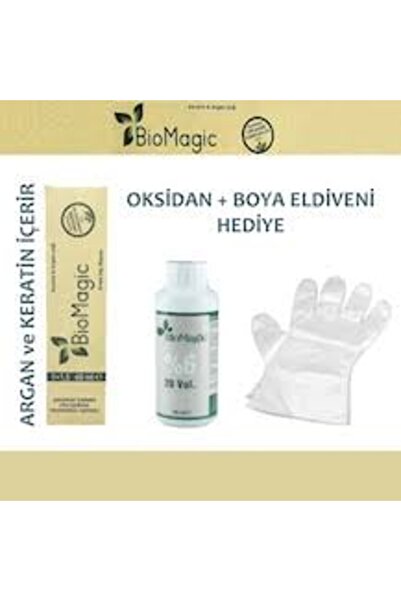BIOMAGIC Organik Sertifikalı Saç Boyası 60 ml Oksidan 90 ml (398377272)