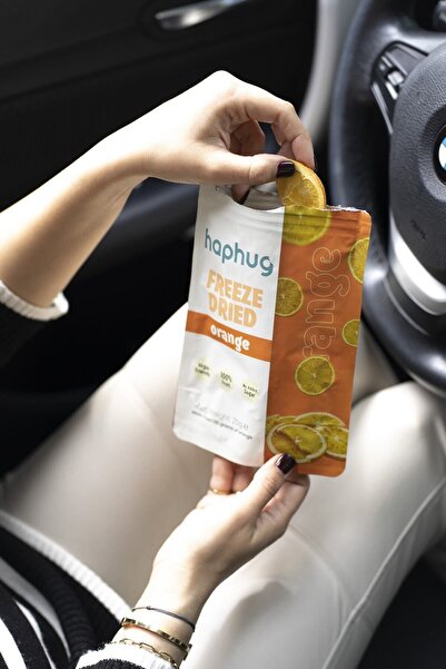 HapHug Pack of 10 - Freeze Dried Orange Fruit - Freeze Dry 20gr