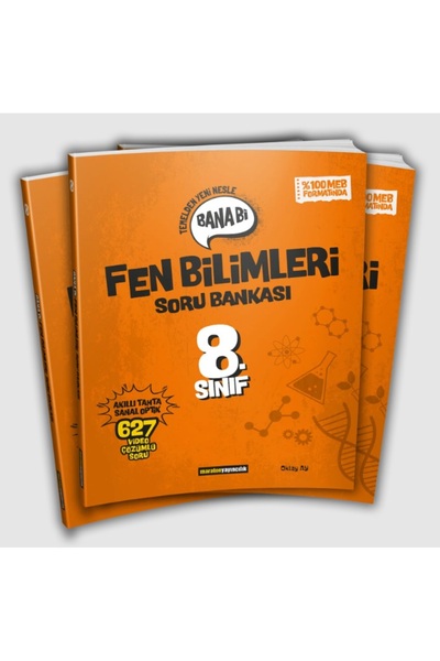 MARATON YAYINCILIK Maraton Yayıncılık 8. Sınıf Bana Bi Fen Bilimleri Soru Ban...