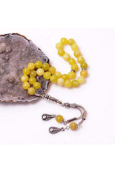 Taş Sandığı Jade Stone Rosary (8 mm)