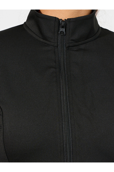 Styli Multiple Placement Reflective Dot Detail Zip Up Jacket & Leggings Set