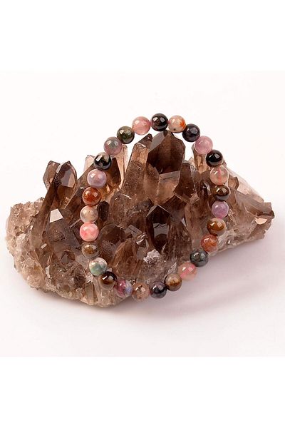 Taş Sandığı 7 Mm Tourmaline Jewelled Bracelet