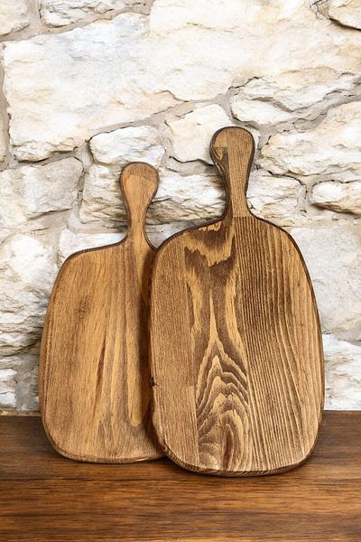 Severale Wooden Decorative 2 Piece Cutting Board Presentation Board