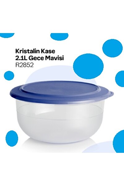Tupperware Night Blue Crystal Bowl Storage Container - 2.1 L