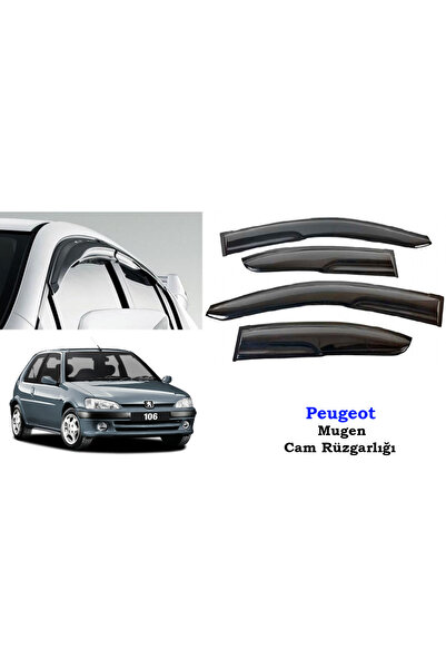 Universal Peugeot 106 Mugen Cam Kenar Rüzgarlığı