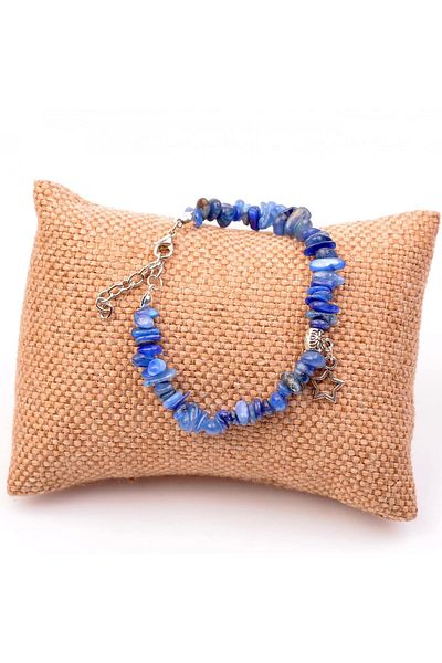 Taş Sandığı Kyanite Stone Unshaped Bracelet