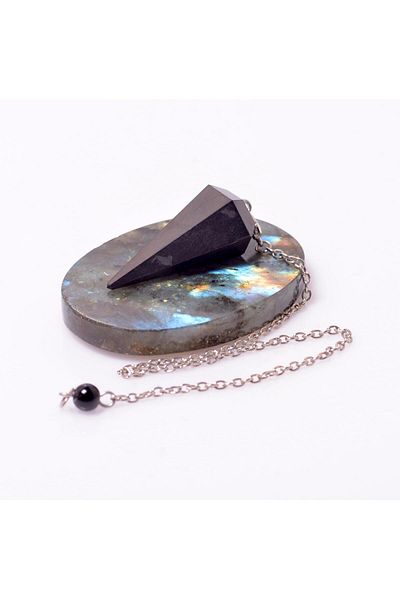 Taş Sandığı Shungite Stone Pendulum - Pandula