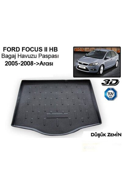 Leader Ford Focus 2 Hb Bagaj Havuzu Paspası 2005-2008