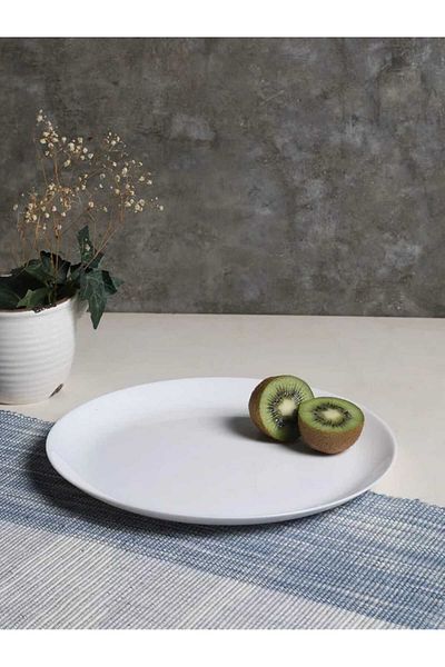 Luminarc Diwali 27 cm White Serving Plate 6 Pieces