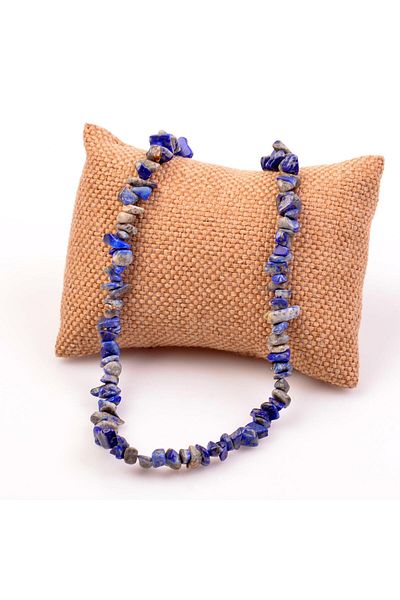 Taş Sandığı Lapis Lazuli Stone Unshaped Necklace