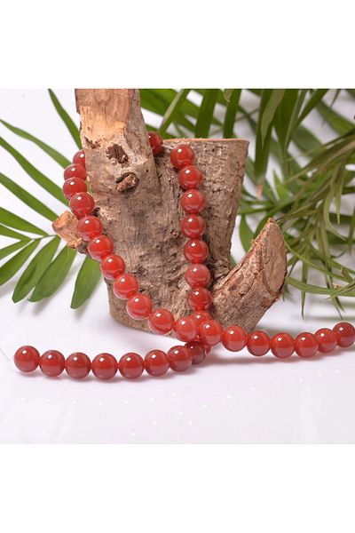 Taş Sandığı Agate Stone String - 10 mm
