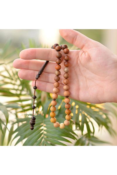 Taş Sandığı 10 Mm Globe Cut Mixed Tree Rosary