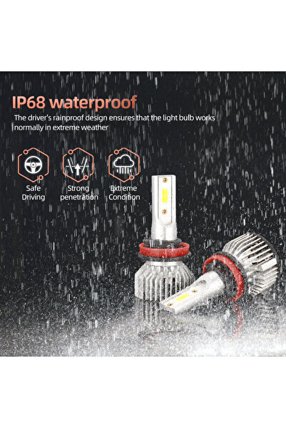 Choice H11 قطعتان من مصابيح H11 12 فولت 9005/HB3 9006/HB4 H1 H4 H7 H13 9004 9007، 25000 لومن 180 وات، مصابيح LED فائقة السطوع للسيارة H