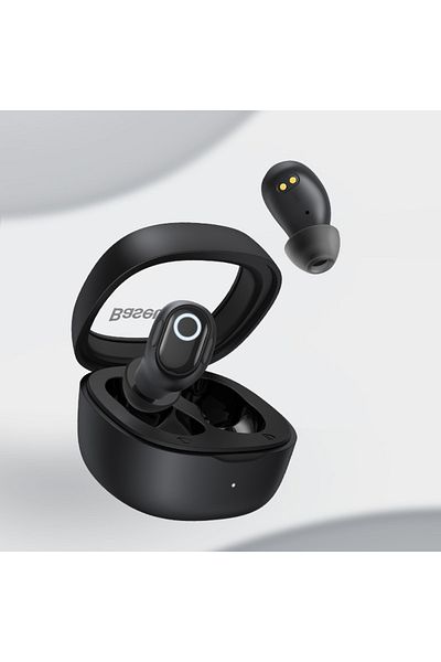 Baseus Black Baseus WM02 Wireless Earphones TWS Bluetooth 5.3 Headphones, Mini and compact Comfortable wear
