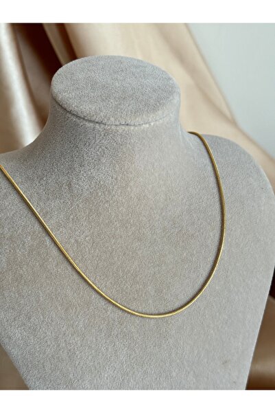 Nour Co Çelik Yılan Kolye Zinciri 60cm & Charm Zinciri