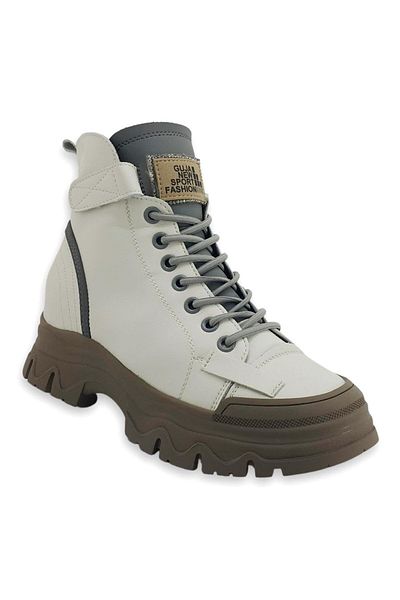 Guja Γκρι Casual Sneaker - 3101 23kb Model Γυναικείες Μπότες