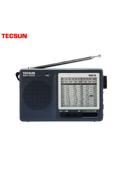 Choice Gray Tecsun R-9012/xhdata D-219 Fm/am/sw 12 Bands Portable Pocket Style High Sensitivity Radio Recei