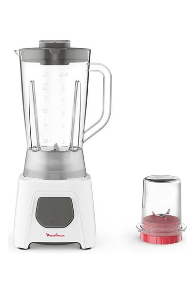 Moulinex Moulinex Blendeo Blender With Grinder, 1.5 L, 450 W LM2B2127 White
