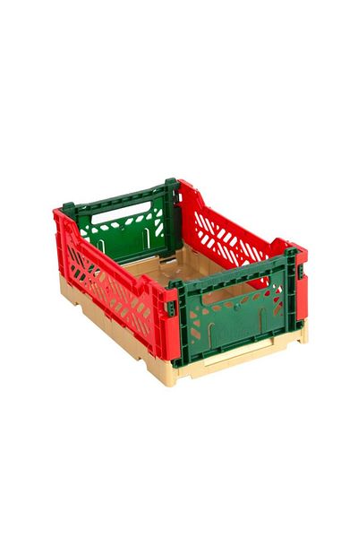 Aykasa 261710 Сгъваем калъф Minibox в златисто-червено-зелен цвят