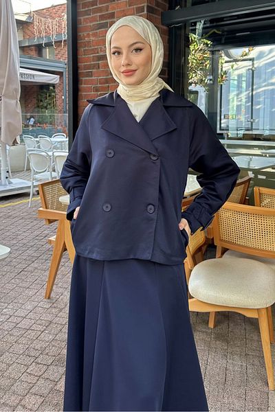 Oven Κοντή καμπαρντίνα Stockholm - Navy Blue