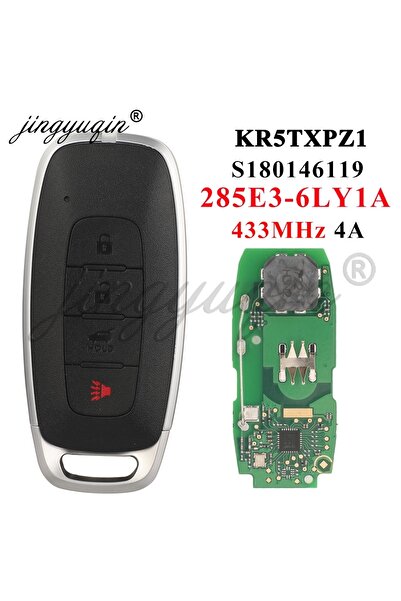 Choice مفتاح تحكم عن بعد للسيارة jingyuqin S180146119 KR5TXPZ1 بتردد 433 ميجا...