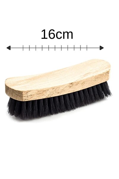 Mag Shoes Care Ayakkabı Bakım Fırçası. Siyah. Filiz. 16cm
