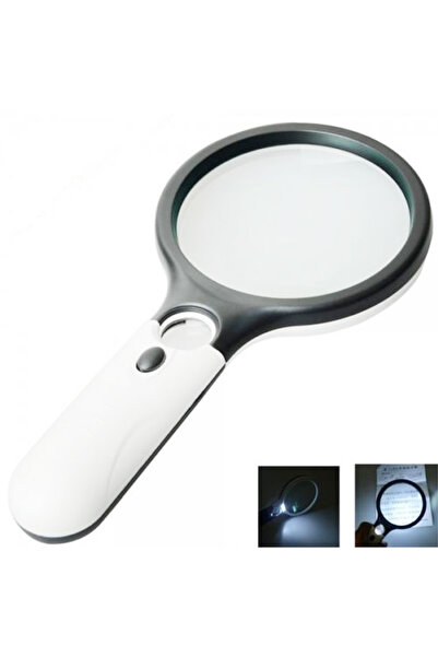 Choice 650mAh Magnifying Glass with10 LED Folding Handheld 4X Large Rectangle...