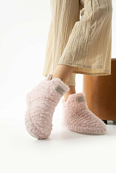 Zerenyus HOMEST Αντιολισθητική σόλα Μαλακά βελούδινα γυναικεία παπούτσια/μπότες για το σπίτι