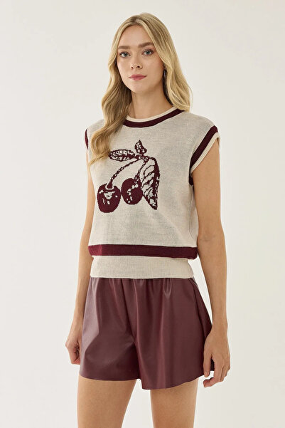 Hiccup Cherry Patterned Sweater