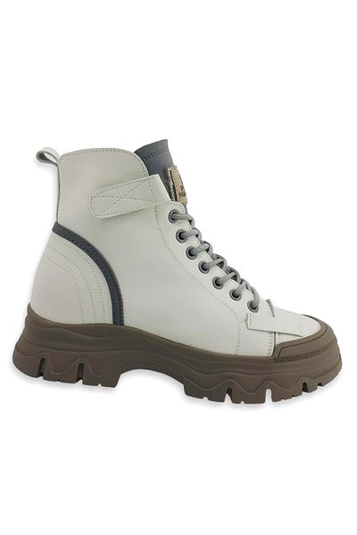 Guja Γκρι Casual Sneaker - 3101 23kb Model Γυναικείες Μπότες