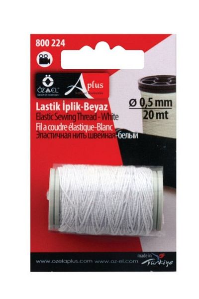 ÖZ-EL AŞ 20 Mt White Rubber Sewing Thread