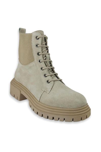 ALBİNİ Γυναικείες καθημερινές μπότες, Sand and Suede 101055 23kb
