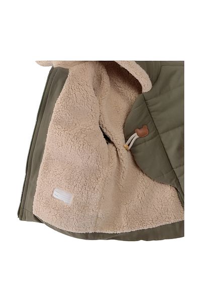 MDM Çaren Kids-Shepherd Button Detailed Welsoft (Furry) Unisex Coat - One Size Larger Choose