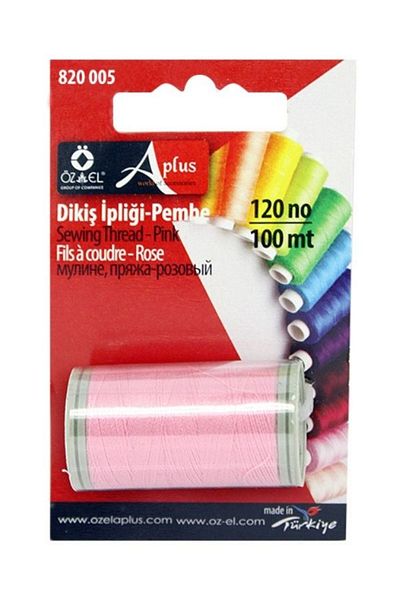 ÖZ-EL AŞ 100 Mt Mini Spool - Pink Sewing Thread