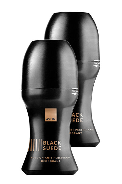 AVON Black Suede Erkek Rollon 50 Ml. İkili Set