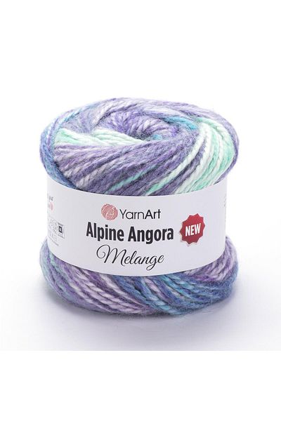 Yarnart Alpine Angora Melange - Hand Knitting String Ebruli-6412