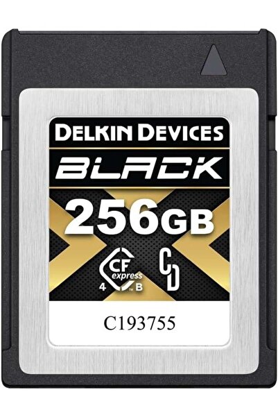 Delkin Devices DELKIN BLACK CFEXPRESS TYPE B 4.0 MEMORY CARD 256GB