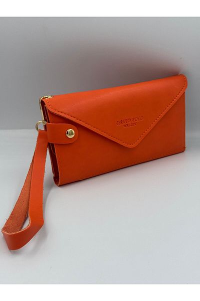 DAVID POLO Envelope Model Elegant Women's Wallet and Handbag with Phone and Coin Compartment
