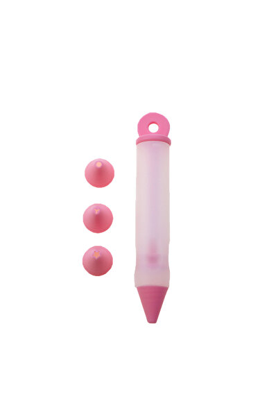 choice2 Pink 1Pcs Silicone Embossing Pen Set Chocolate Cream Writing Pen Embo...