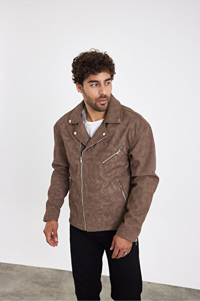 Weyeze AF-K58537LNS Μοντέλο Δερμάτινο Παλτό