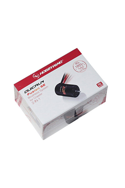 Choice محرك HobbyWing QuicRun Fusion SE 1800KV مقاوم للماء بدون فرشاة، مدمج م...