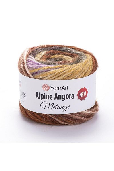 Yarnart ALPINE ANGORA MELANGE Νέο - ΠΛΕΚΤΟ ΧΕΡΙ Νήμα Ebruli-6410