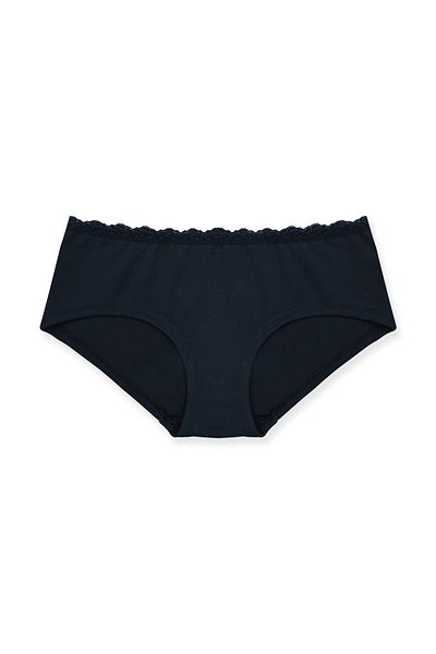 HNX Interlock Talie Elegantă Dantela Hipster Chiloți Femei