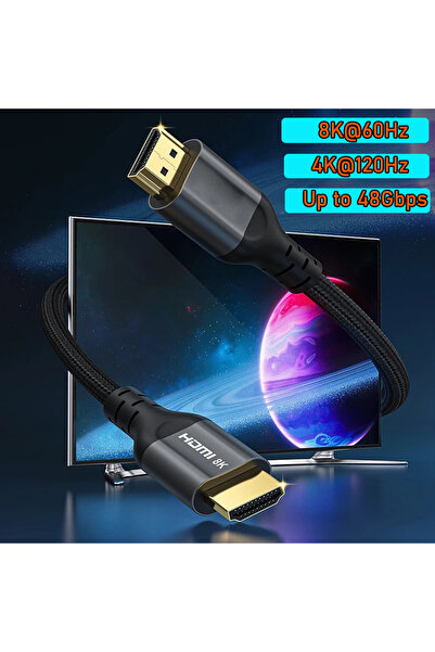 Choice ملاحظة: كابل HDMI 2.1 بطول مترين يدعم دقة 8K بمعدل 60 هرتز. كابل HDMI ...