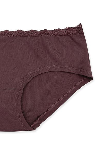 HNX Interlock Μέση Κομψό Δαντελένιο Hipster Γυναικείο Σλιπ