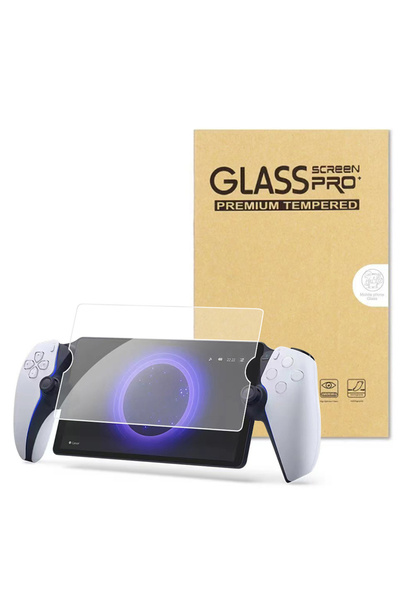 ALLOYSEED Tempered film EVA Hard Case Bag For PS5 Portal Handheld Console Car...