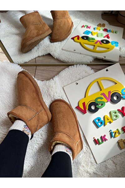 VOSVOSBABYSTORE TABA Mini Yetişkin Süet Bot