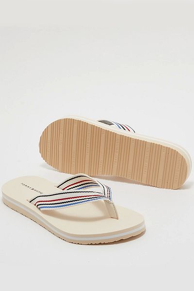 Tommy Hilfiger Women's Striped Beach Sandals