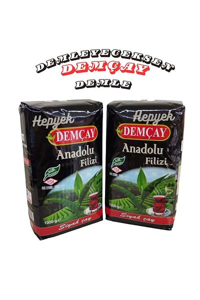 DEMÇAY شاي فيليز الأناضول 1000 جرام × 2 قطعة