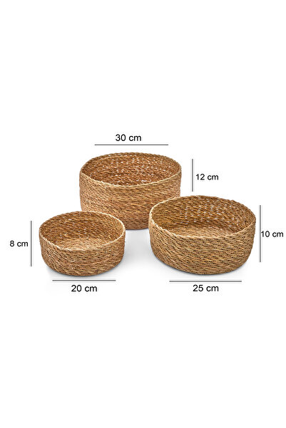 HOMİNG Homing Στρογγυλός Οργανωτής Καλαθιού 3 τεμαχίων - 241696